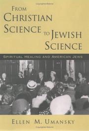 Cover of: From Christian Science to Jewish Science by Ellen M. Umansky