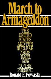 Cover of: March to Armageddon by Ronald E. Powaski