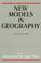 Cover of: New Models in Geography