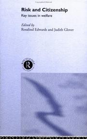 Cover of: Risk and Citizenship by R. Edwards