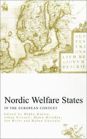 Cover of: Nordic Welfare States in the European Context by Mikko Kautto