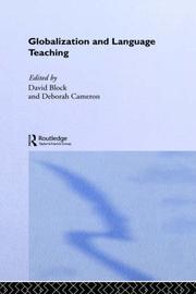Cover of: Globalization and language teaching
