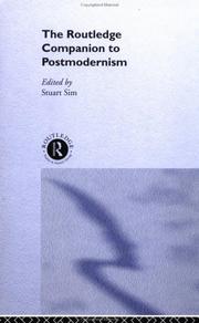 Cover of: The Routledge Companion to Postmodernism (Routledge Companions)