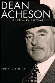 Cover of: Dean Acheson: A Life in the Cold War