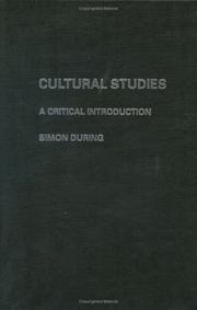 Cover of: Cultural studies by Simon During