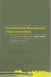 Environmental management plans demystified by Stephen Tinsley