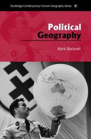 Cover of: Political geography