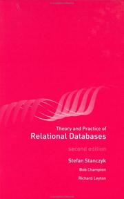 Cover of: Theory and Practice of Relational Databases, Second Edition
