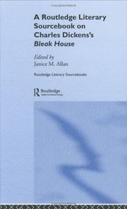 Cover of: Charles Dickens's Bleak House: A Sourcebook (Routledge Literary Sourcebooks)