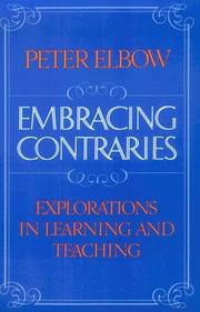 Cover of: Embracing Contraries by Peter Elbow