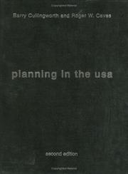 Cover of: Planning in the USA by J. B. Cullingworth
