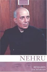 Cover of: Nehru by Benjamin Zachariah