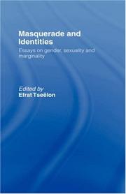 Cover of: Masquerade and Identities by Efrat Tseëlon