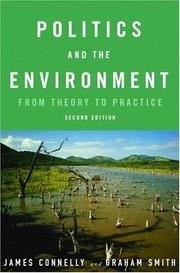 Cover of: Politics and the environment by James Connelly