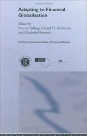 Cover of: Adapting to Financial Globalisation (Routledge Studies in Money and Banking)