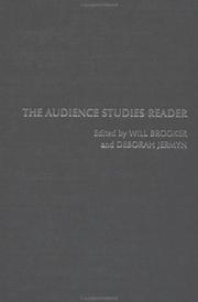 Cover of: The audience studies reader by [edited by] Will Brooker and Deborah Jermyn.