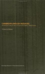 Cover of: Caribbean-English passages by Tobias Döring