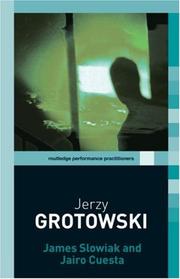 Cover of: Jerzy Grotowski