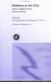 Cover of: Children in the City by P. Christensen