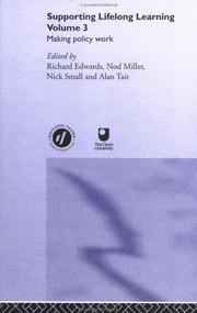 Cover of: Supporting Lifelong Learning by R. Edwards