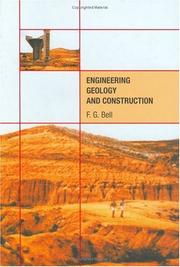 Cover of: Engineering geology and construction