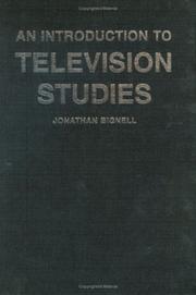 Cover of: An Introduction to Television Studies