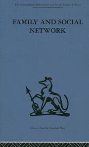 Family and social network by Elizabeth Bott