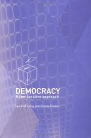 Cover of: Democracy: a comparative approach