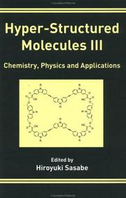Cover of: Hyper-Structured Molecules III