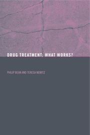 Cover of: Drug treatment: what works?