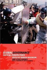 Cover of: Global Governance: Critical Perspectives