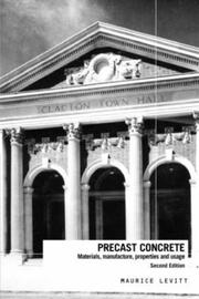 Cover of: Precast Concrete Materials