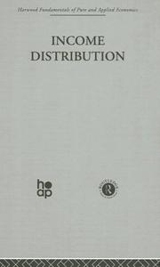 Cover of: Income Distribution: Harwood Fundamentals of Applied Economics