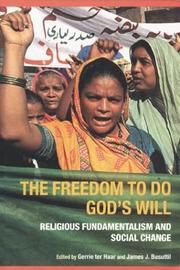 Cover of: Freedom to do God's Will: Religious Fundamentalism and Social Change