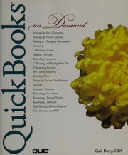 Cover of: QuickBooks 2007 on demand