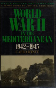 Cover of: World War II in the Mediterranean, 1942-1945