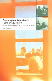 Cover of: Teaching and learning in further education by Prue Huddleston