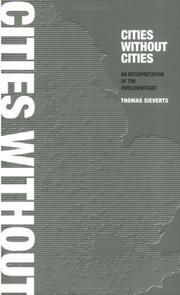Cover of: Cities without cities by Thomas Sieverts