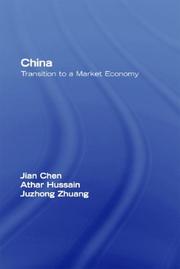 Cover of: China: Transition to a Market Economy (Economies in Transition to the Market)