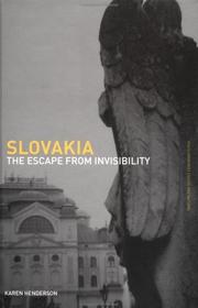 Cover of: Slovakia by Karen Henderson