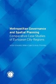 Cover of: Metropolitan Governance and Spatial Planning: Comparative Case Studies of European City-Regions