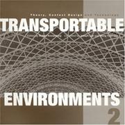 Cover of: Transportable environments 2 by Robert Kronenburg, Joseph Lim