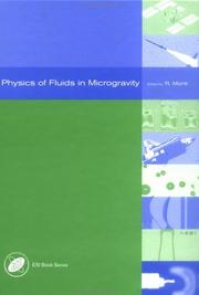 Cover of: Physics of Fluids in Microgravity (Earth Space Institute)