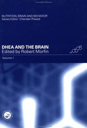 Cover of: DHEA and the Brain (Nutrition, Brain, and Behavior) by Robert Morfin