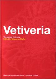 Cover of: Vetiveria: The Genus Vetiveria (Medicinal & Aromatic Plants- Industrial Profiles)