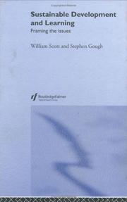 Cover of: Sustainable Development and Learning by Stephen Gough, Stephen Gough