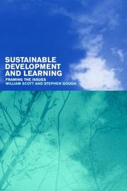 Cover of: Sustainable development and learning by William Scott