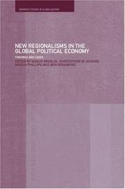 Cover of: New regionalism in the global political economy by Shaun Breslin