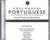 Cover of: Colloquial Portuguese Compact Disc