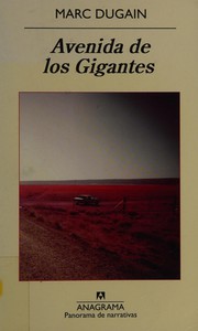 Cover of: Avenida de los gigantes by Marc Dugain